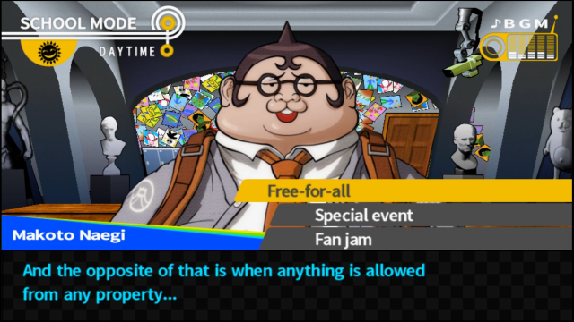 Danganronpa Trigger Happy Havoc Free Time Events